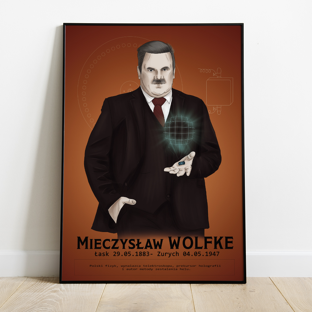 Plakat - Mieczysław Wolfke - Pomarańczowy - West Pomerania zdjęcie 1