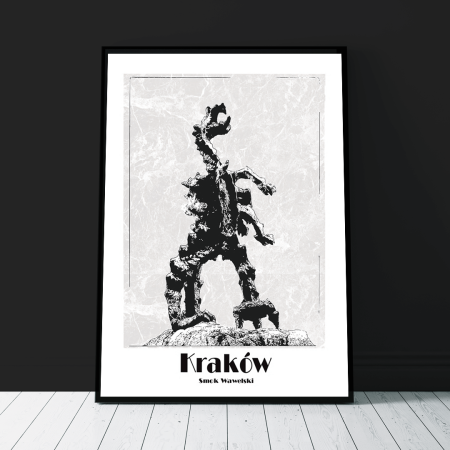 Plakat Kraków - Smok Wawelski - West Pomerania zdjęcie 1