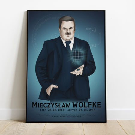 Plakat - Mieczysław Wolfke - Niebieski - West Pomerania zdjęcie 1