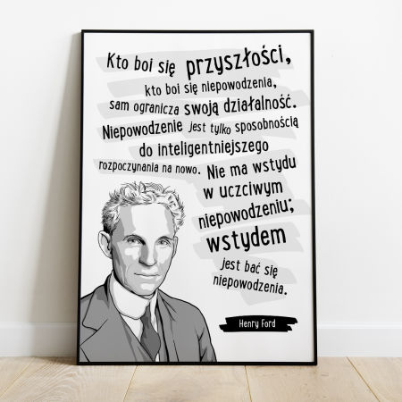Plakat Cytat - Henry Ford zdjęcie 1