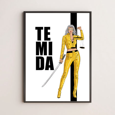 Plakat dla Prawników - Temida - Kill Bill