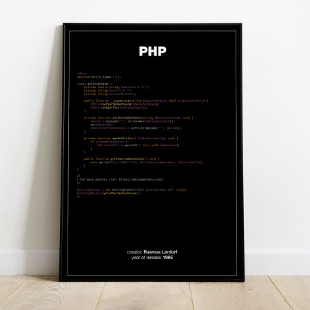 Plakat - PHP - Poster PHP zdjęcie 3