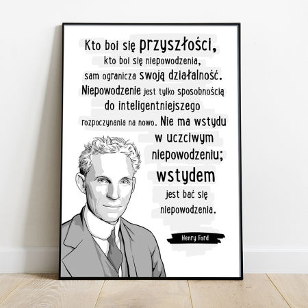 Plakat Cytat - Henry Ford