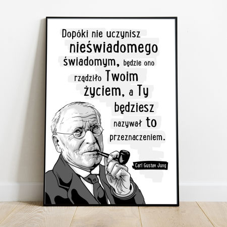 Plakat Cytat - Carl Gustaw Jung