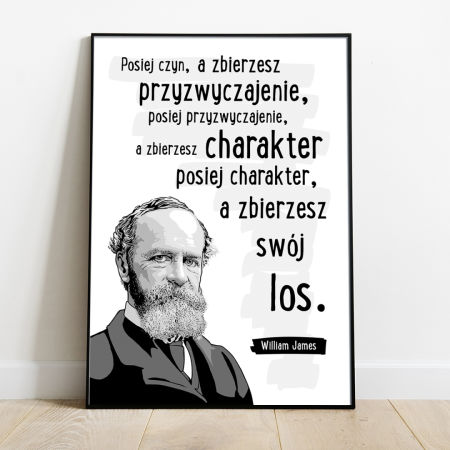 Plakat Cytat - William James