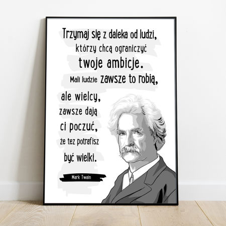 Plakat Cytat - Mark Twain